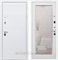 Входная дверь Армада Италия зеркало Пастораль (Белый матовый / Белый ясень) - фото 63214