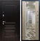 Входная дверь Армада Люксор с зеркалом СБ-16 (Венге / Дуб беленый) - фото 63504