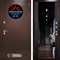 Уличная металлическая дверь Лабиринт Термо Магнит с зеркалом Максимум (Антик медный / Черный кварц)