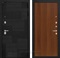 Входная металлическая дверь Лабиринт Пазл 05 (Лофт черный / Итальянский орех)