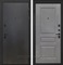 Входная металлическая дверь Интекрон Профит Black ФЛ-243-М (Лофт черный / Дуб вуд графит)