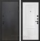 Входная металлическая дверь Интекрон Профит Black КВ-2 (Лофт черный / Белая матовая)