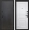 Входная металлическая дверь Интекрон Профит Black Альба (Лофт черный / Роял вуд белый)
