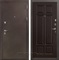 Входная металлическая дверь Лекс 5А Цезарь №88 (Медный антик / Ясень шоколад)
