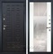 Входная металлическая дверь Лекс Гладиатор 3к Стиль с зеркалом №61 (Венге / Шагрень белая)