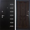 Входная металлическая дверь Лекс Витязь №86 (Чёрный шелк / Ясень шоколад)