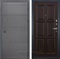 Входная металлическая дверь Лекс Сенатор 3К №84 (Софт графит / Ясень шоколад)