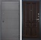 Входная металлическая дверь Лекс Сенатор 3К №86 (Софт графит / Ясень шоколад)