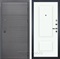 Входная металлическая дверь Лекс Сенатор 3К №55.1 Вероника-1 (Софт графит / Белый софт)
