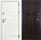 Входная металлическая дверь Лекс Сенатор 3К №84 (Белая шагрень / Ясень шоколад)