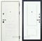 Входная металлическая дверь Лекс Сенатор 3К №55.1 Вероника-1 (Белая шагрень / Белый софт)
