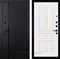 Входная металлическая дверь Лекс Гранд Рояль №87 (Черный кварц / Софт белый снег)