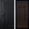 Входная металлическая дверь Лекс Гранд Рояль №88 (Черный кварц / Ясень шоколад)