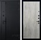 Входная металлическая дверь Лекс Гранд Рояль №73 Лучия-1 (Черный кварц / Дуб тревис серый)