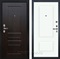 Входная металлическая дверь Лекс Бристоль №55.1 Вероника-1 (Венге / Белый софт)