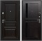 Входная металлическая дверь Армада Премиум Н СБ-18 стекло черное  (Венге / Венге)