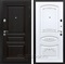 Входная металлическая дверь Армада Премиум Н ФЛ-316 (Венге / Белый патина Серебро)