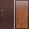 Входная дверь Армада Престиж ФЛ-128 (Медный антик / Орех темный) - фото 86941