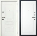 Входная металлическая дверь Лекс Сенатор 3К №120 (Белая шагрень / Эмаль Белая)