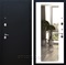 Входная дверь Армада Престиж с зеркалом 2XL (Чёрный муар / Белый матовый) - фото 89793
