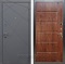 Входная дверь Армада Лофт ФЛ-102 (Графит софт / Орех темный) - фото 95057