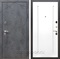 Входная дверь Армада Лофт ФЛ-68 (Бетон тёмный / Белый матовый) - фото 97039