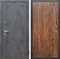 Входная дверь Армада Лофт ФЛ-68 (Бетон тёмный / Орех темный) - фото 97045