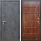 Входная дверь Армада Лофт ФЛ-102 (Бетон тёмный / Орех темный) - фото 97298