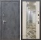 Входная дверь Армада Лофт с зеркалом СБ-16 (Бетон тёмный / Лиственница беж) - фото 97521