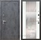 Входная дверь Армада Лофт с зеркалом СБ-16 (Бетон тёмный / Ясень белый) - фото 97525