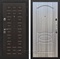 Входная металлическая дверь Сенатор Престиж ФЛ-128 (Венге / Сандал серый)